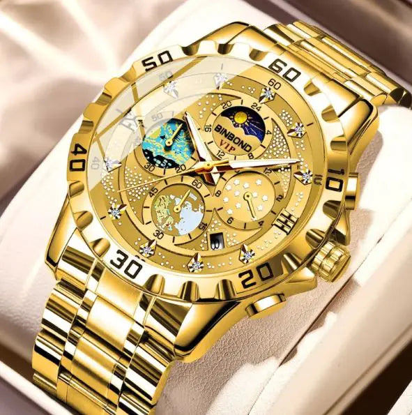 Quartz watch silver, gold etc.