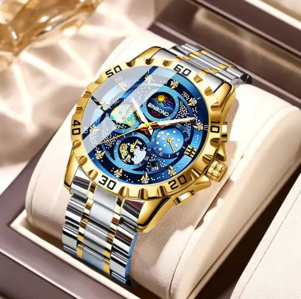 Quartz watch silver, gold etc.